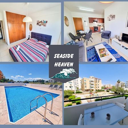 Seaside Heaven Apartment With Pool Ларнака Экстерьер фото